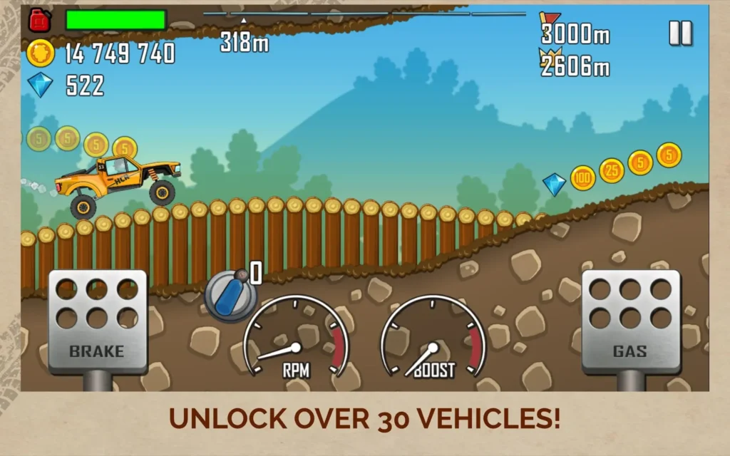 Hill Climb Racing MOD APK APKMODGET