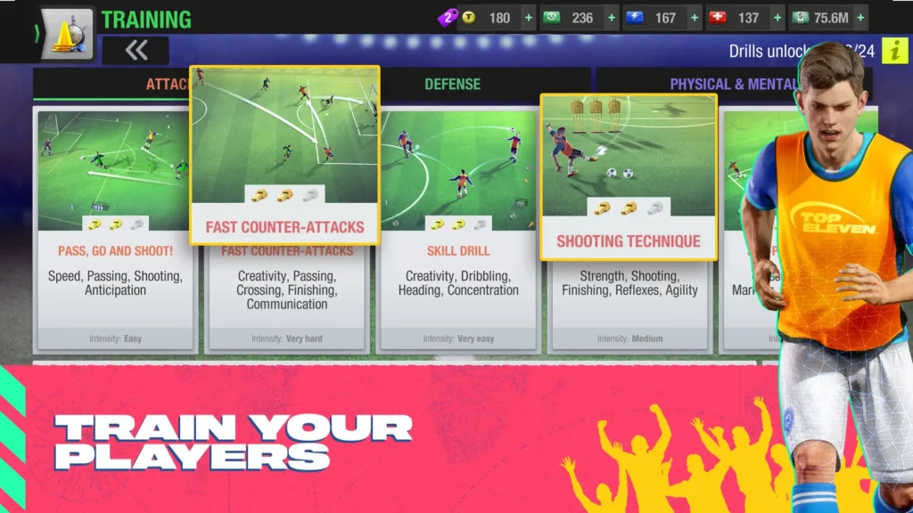 Top Eleven Mod Apk